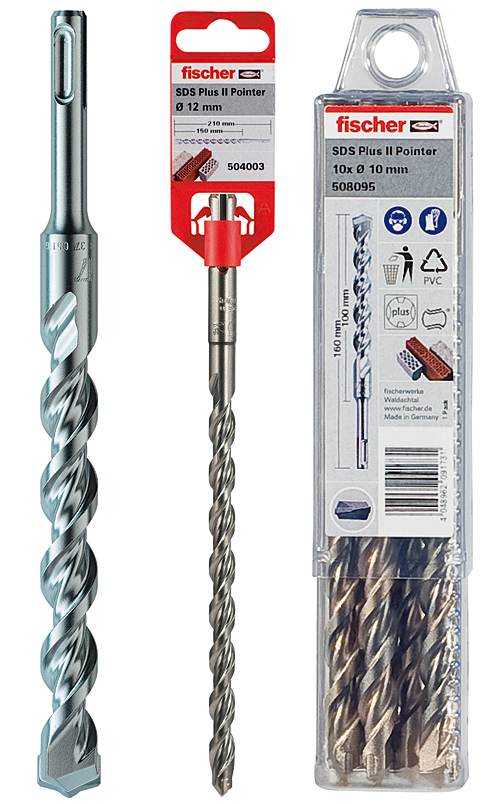 Hammer drill bit SDS Plus II Pointer