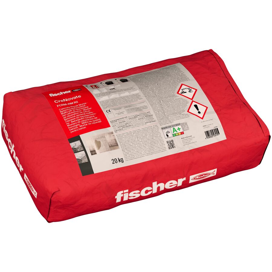 fischer Repair mortar (Class R2, R3 & R4 acc. to EN 1504-3)